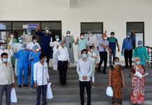 मेडिकल कॉलेज से 6 और पेशेंट स्वस्थ होकर घर पहुंचे, लेकिन अभी भी एक्टिव पॉजिटिव मरीज 42