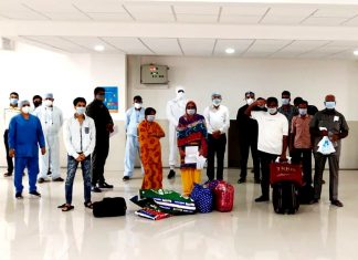 बुधवार को मेडिकल कालेज से 13 कोविड पेशेंट डिस्चार्ज होकर घर लौटे