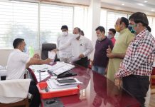 प्रधानमंत्री एवं राष्ट्रपति के खिलाफ आपत्तिजनक पोस्ट को लेकर भाजपा ने दिया ज्ञापन