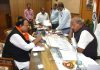 विधायक काश्यप ने विधानसभा अध्यक्ष को कुपोषण मुक्त अभियान की जानकारी दी