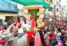 दीक्षार्थियों ने वर्षीदान वरघोडे में लुटाया वैभव, श्री सौभाग्य तीर्थ में सम्पन्न होगा दीक्षा महोत्सव…