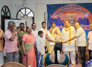 काश्यप द्वारा चैन्नई में राष्ट्रीय अंतर्राष्ट्रीय खिलाड़ियों की माताओं का सम्मान…