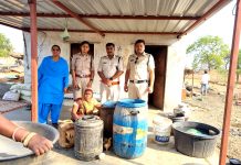 आबकारी विभाग द्वारा अवैध मदिरा एवं लहान जब्त…