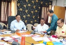 निर्वाचन प्रेक्षक डॉ. भार्गव ने अभ्यर्थियों के निर्वाचन व्यय लेखे कार्य का किया निरीक्षण…