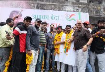 महापौर पद के कांग्रेस प्रत्याशी मयंक जाट को वार्ड 32 ओर 34 में मिला अपार जनसमर्थन….