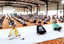 अंतरराष्ट्रीय योग दिवस पर योगाभ्यास कर ‘मानवता के लिए योग’ की भावना हुई सार्थक