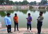 निगम आयुक्त गेहलोत द्वारा सफाई कार्य का निरीक्षण..