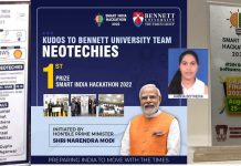 स्मार्ट इंडिया हैकथलॉन 2022 में रतलाम की बिटिया आभा बोथरा ने पाया प्रथम पुरुस्कार….