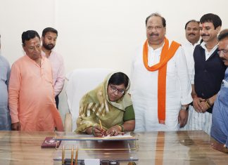नगर निगम अध्यक्ष मनीषा मनोज शर्मा ने समारोहपूर्वक संभाला पदभार….