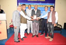 पत्रकरिता में किये उच्च कार्यों के लिए वरिष्ठ पत्रकार श्रेणिक बाफना का हुआ सम्मान…