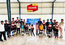 नन्हे खिलाड़ियों ने स्केटिंग और मलखंब में दिखाया जोश, खेल चेतना मेला के प्रशिक्षण शिविर में उपस्थित खिलाड़ियों में छाया उत्साह