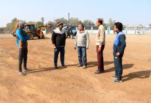 खेल चेतना मेला के लिए शहर के मैदानों में तैयारी शुरू…