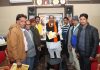 24 कुण्डीय गायत्री महायज्ञ की धर्मध्वजा का पूजन, वंदन एवं स्थापना कल…