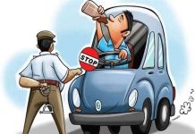 शराब पीकर वाहन चलाने वालो की अब खैर नहीं…