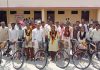 विधायक दिलीप मकवाना के माध्यम से साइकिल पाकर खिल उठे विद्यार्थियों के चेहरे…