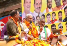 जनआशीर्वाद यात्रा जावरा विधानसभा के मानंनखेड़ा से रतलाम जिले मे भव्य प्रवेश…