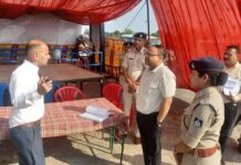 कलेक्टर भास्कर लक्षाकार द्वारा चेक पोस्ट निरीक्षण लगातार जारी गुरुवार को आलोट क्षेत्र में किया निरीक्षण…