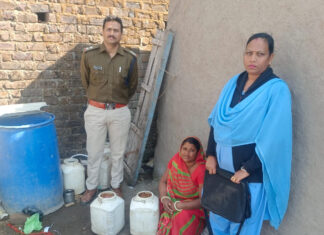 आबकारी विभाग द्वारा अवैध शराब जब्त…