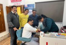 जाँच का मतलब बीमारी नहीं, स्वास्थ्य के प्रति जागरूकता! प्रेस क्लब के सदस्यों का हुआ स्वास्थ्य परीक्षण…