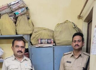 आबकारी विभाग द्वारा अवैध शराब जब्त….