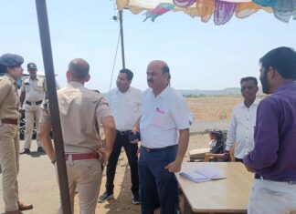 कलेक्टर राजेश बाथम के साथ पुलिस अधीक्षक राहुल लोढ़ा ने बांसवाड़ा एवं प्रतापगढ़ जिलो से लगी सीमा पर किया निरीक्षण..
