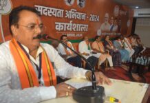 विश्व की एक नंबर पार्टी है भाजपा, इसके संगठन पर्व में हर बूथ पर अधिक से अधिक लोगों को बनाए पार्टी का सदस्य – प्रदेश मंत्री संगीता सोनी