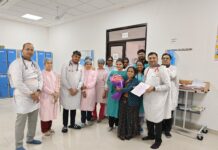 एस एन सी यू की टीम के अथक प्रयास से एक ओर 600 ग्राम के नवजात को मिला नया जीवन…