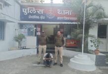 अवैध हथियारी (पिस्टल व कारतुस) की तस्करी के विरुद्ध की गयी कार्यवाही…