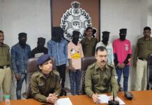 केदारेश्वर घाट में लूट करने वाले 06 आरोपी पुलिस गिरफ्त में
